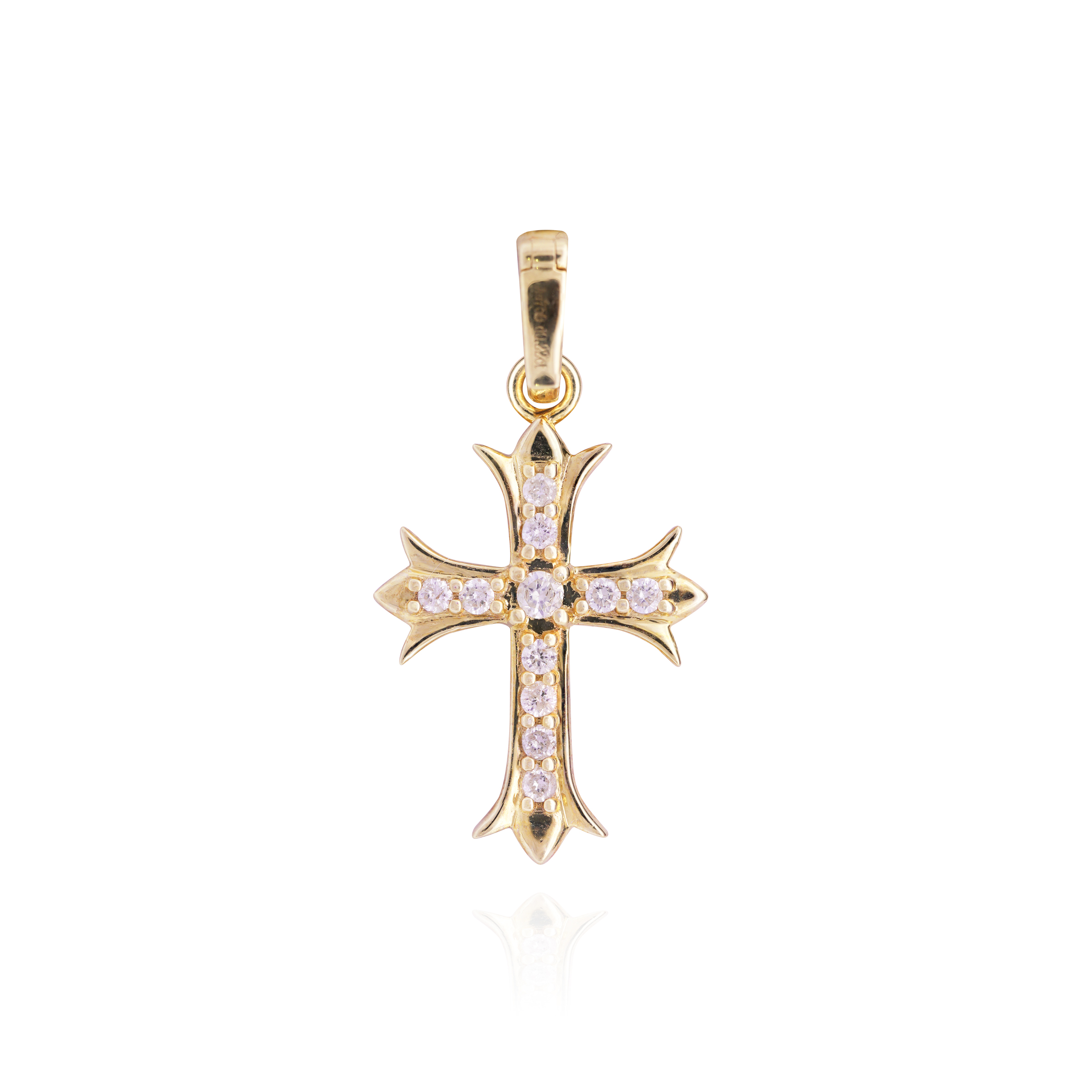 Patriarch Gold Cross Pendant